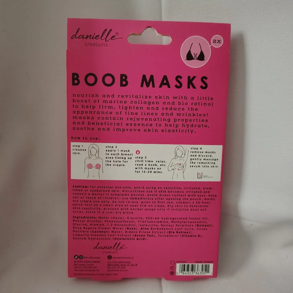 NWT Boob Masks From Danielle Creations - Picture 2 of 8